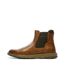 Bottines marron homme relife vielastic-1