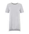 Comfy Co Womens/Ladies Oversized Sleepy T Short Sleeve Pajama T-Shirt (Heather Gray)
