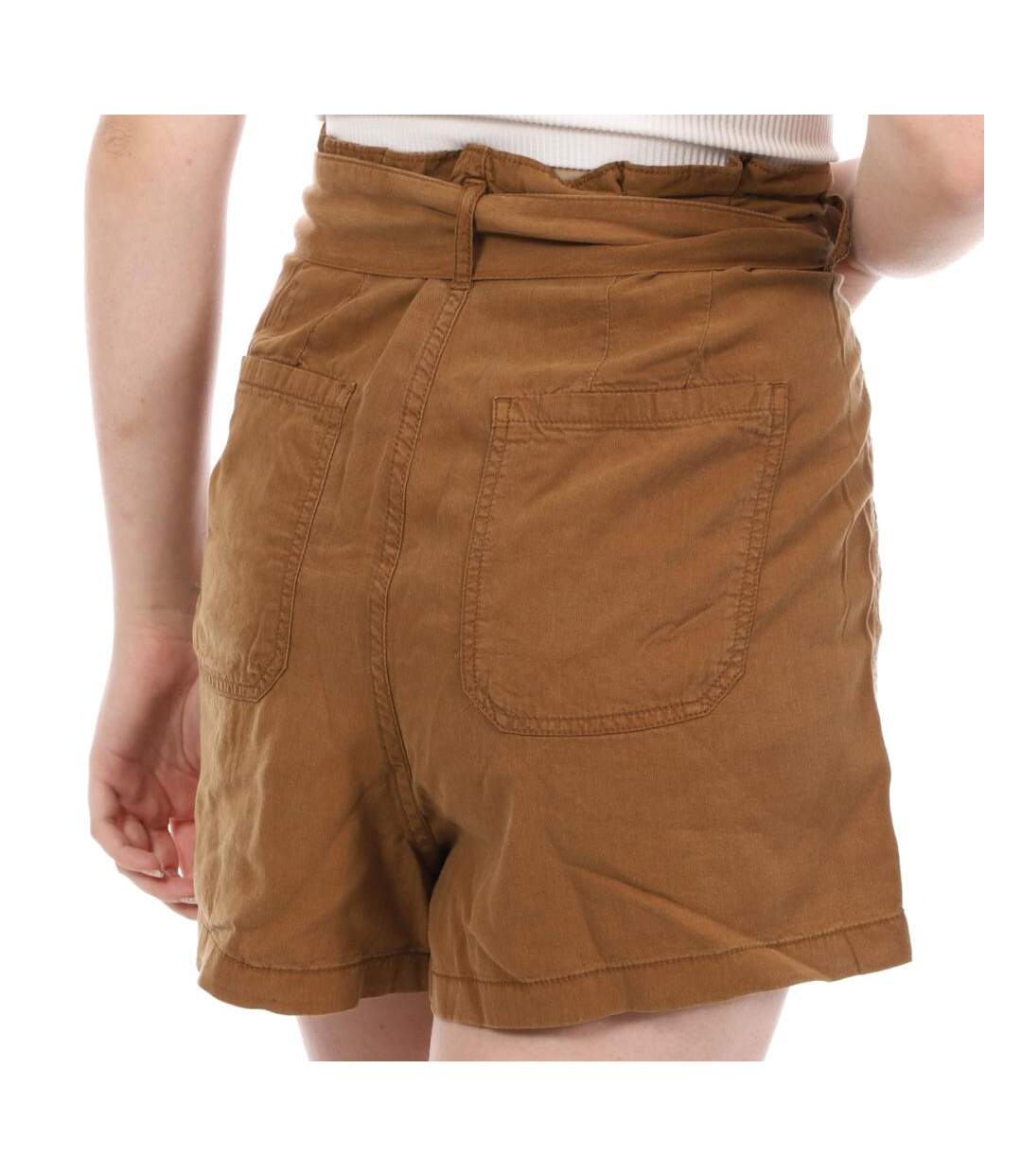 Short Camel Femme Teddy Smith Sherwood - XS-2