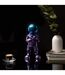 Statuette Astronaute Electroplate 33cm Multicolore-5