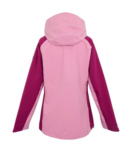 Veste Imperméable Bosfield Femme Lilas Bordeaux Vanille Clair Regatta