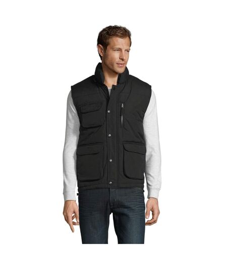 Veste Sans Manches Viper Adulte Noir SOLS