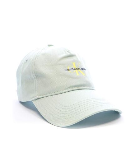 Casquette vert d'eau homme calvin klein jeans monologo printed