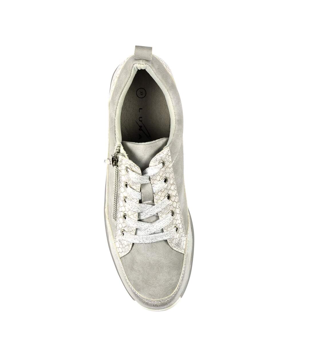 Baskets Kiley Femme Argenté Lunar-4