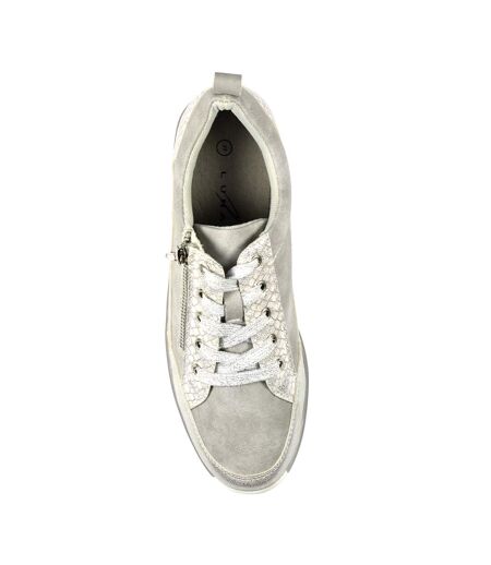Baskets Kiley Femme Argenté Lunar