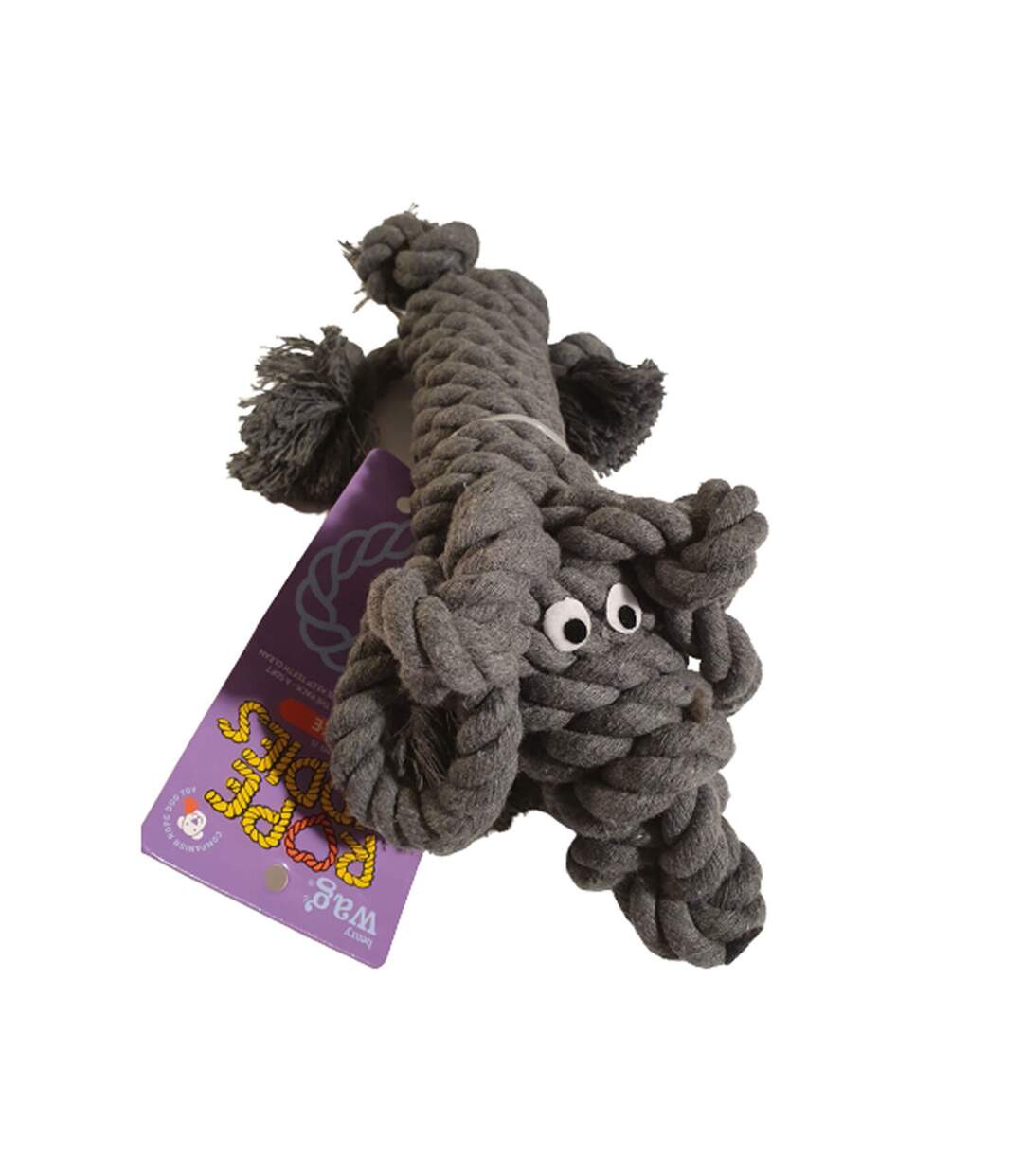 Buddy pablo rope dog toy l strict grey Henry Wag