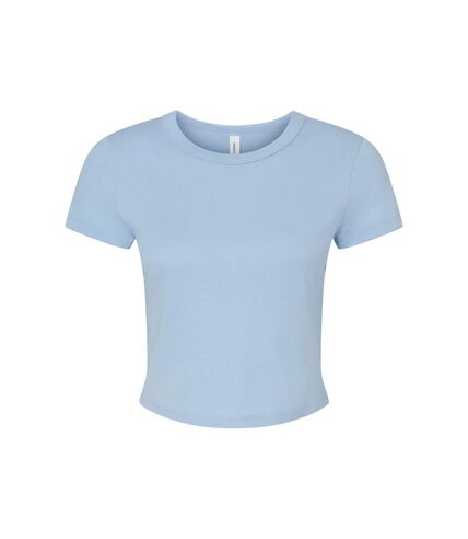 T-shirt court femme bleu clair Bella + Canvas Bella + Canvas