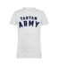 Mens Tartan Army Scotland T-shirt White AWD-1