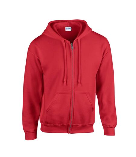 Veste À Capuche Adulte Rouge Gildan