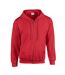 Veste À Capuche Adulte Rouge Gildan-1