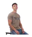 T-shirt Style Logo Homme Vert Hugo Boss-1