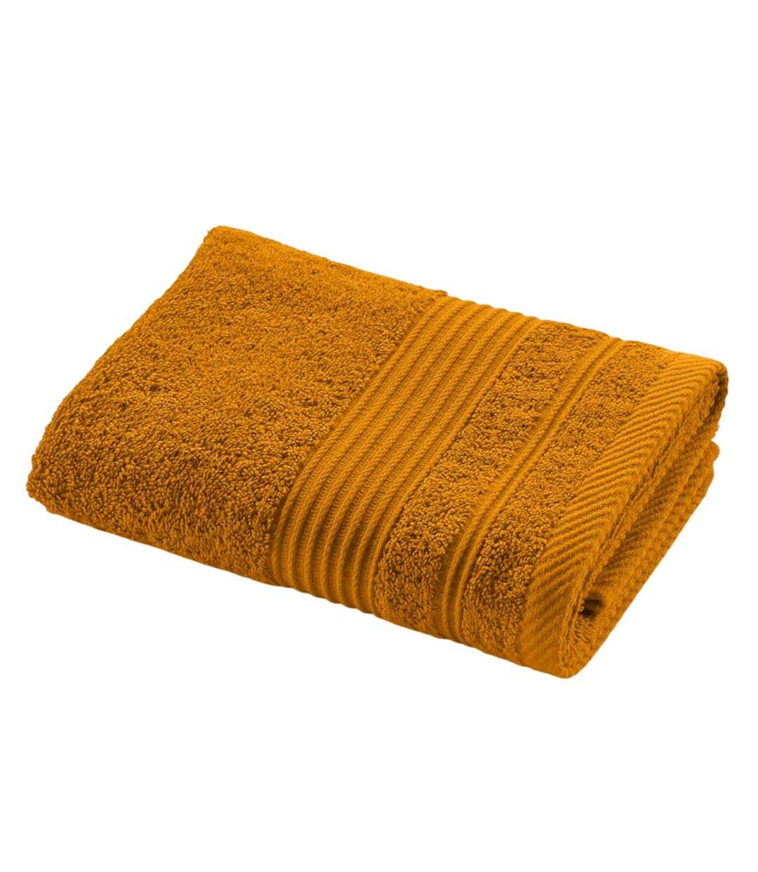 Serviette de Toilette Tendresse  50x90cm Jaune Curry-1
