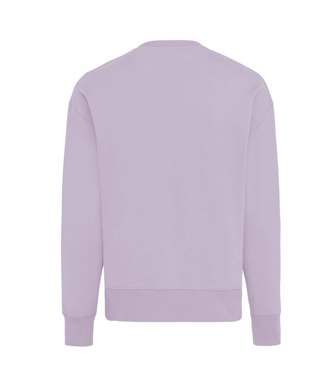 Unisex adult kruger recycled cotton crew neck relaxed fit sweatshirt lavender Iqoniq-2