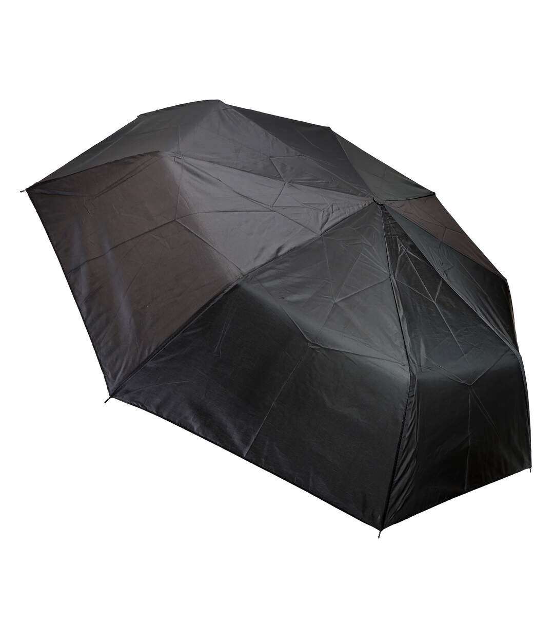Wind Resistant Umbrella Lightweight Portable Strong Frame Black Compact Design-4
