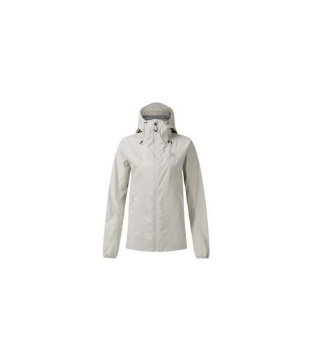 Womens/ladies Breathe Easy Waterproof Jacket Almond Milk Dare 2B