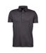 Pima Polo Uni Homme Gris Foncé Tee Jays-1