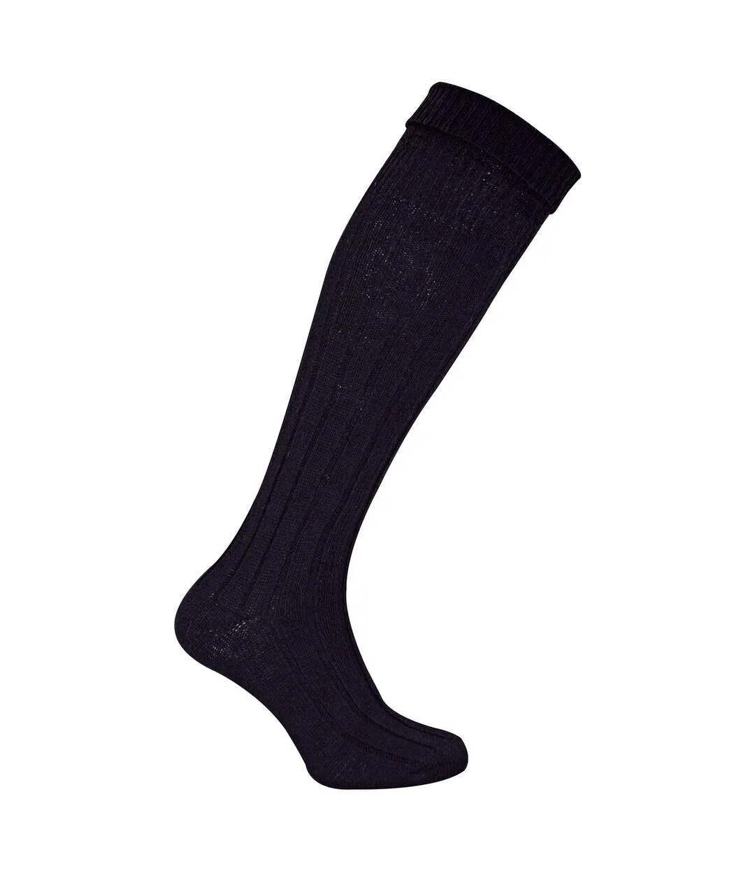 3 Pack Mens Wool Kilt Socks | Knee High Turnover Cuff Warm Long Socks-4