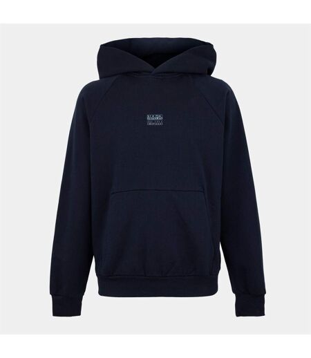 Sweat À Capuche Manches Raglan Homme Noir Napapijri