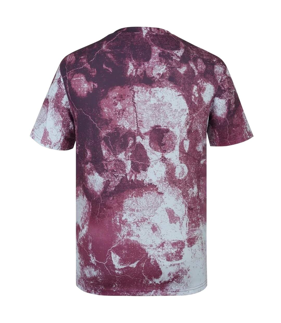 Mens Sub All-over Print T-shirt Dark Burgundy Firetrap-2