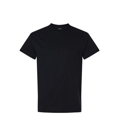 Mens Heavy Cotton T-shirt Black Gildan