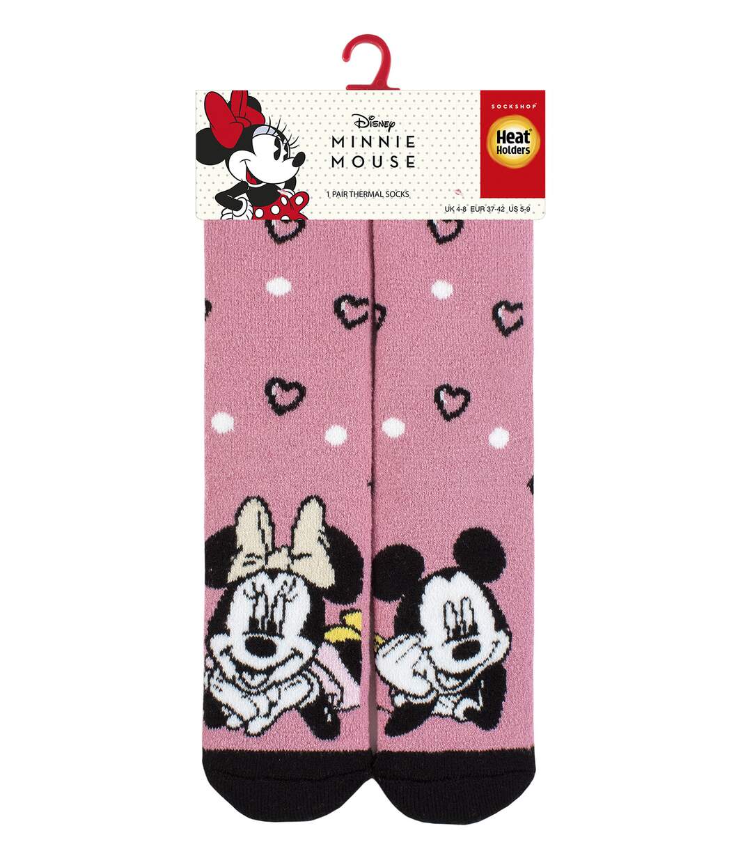 Heat Holders Lite - Femme Fantaisie Chaussette Disney Snoopy et Minnie Mouse