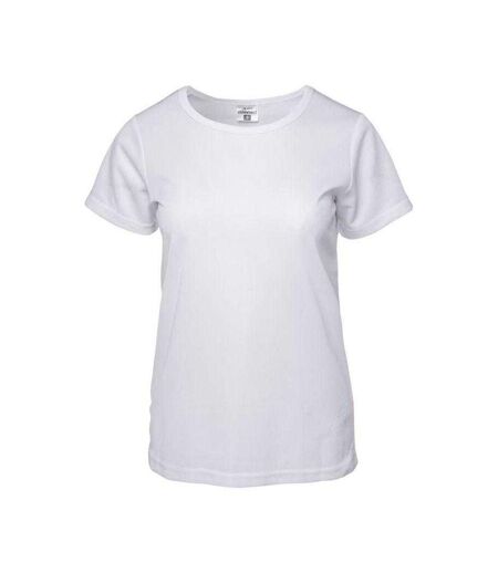 Womens/ladies Dillion T-shirt White Martes