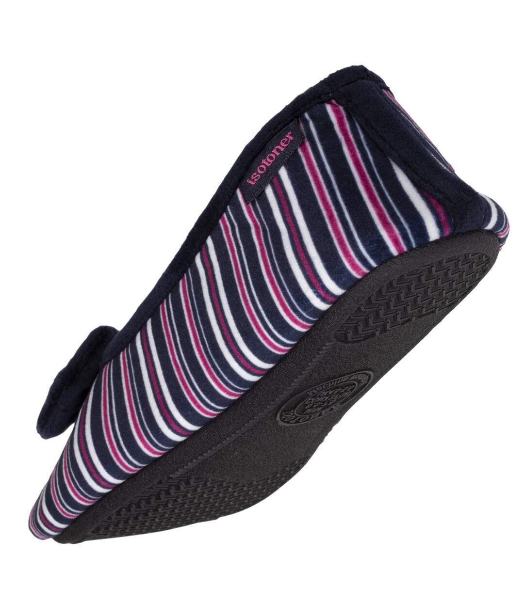 Isotoner Chaussons Ballerines femme ultra confortables, faciles à enfiler-5