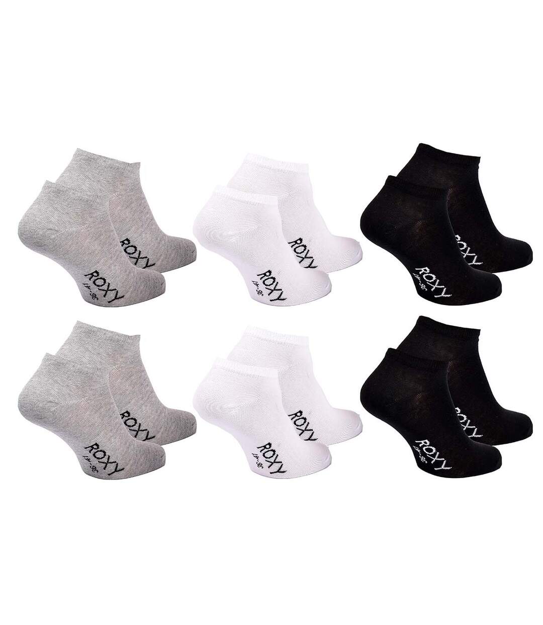 Chaussettes ROXY SNEAKER Pack de 6 Paires 3162-3