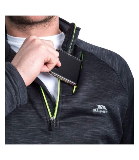 Polaire Collins Homme Noir Chiné Trespass