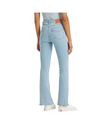 Womens/ladies 725 Heritage Bootcut Jeans Light Blue Levis