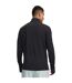 Mens Velociti Quarter Zip Fitted Long-sleeved Top Black Reflective Black Under Armour-2