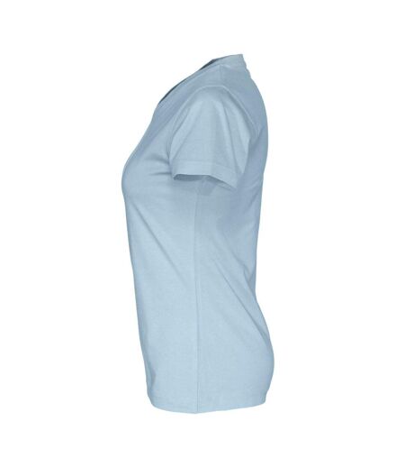 T-shirt Femme Bleu Ciel Cottover
