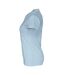 T-shirt Femme Bleu Ciel Cottover-2