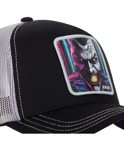 Casquette homme trucker en serge de coton Dc Comics Joker Capslab