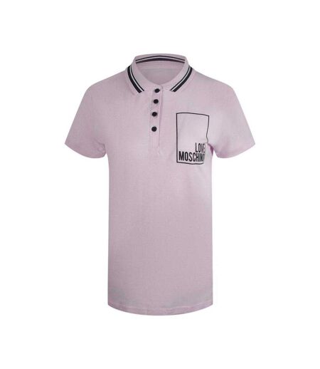 Polo Love Femme Rose Love Moschino