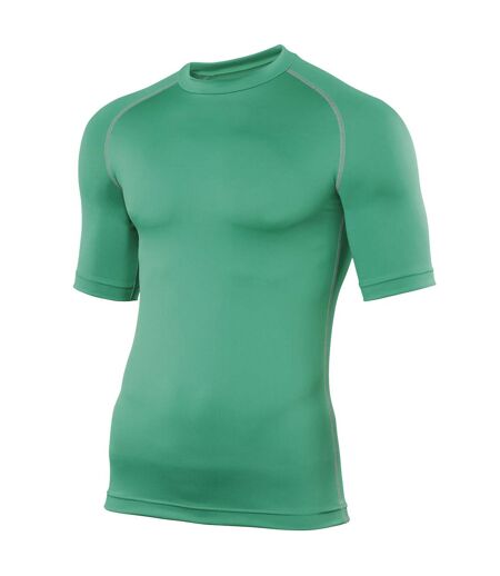 Rhino Mens Sports Base Layer Short Sleeve T-Shirt (Bottle Green) - UTRW1277