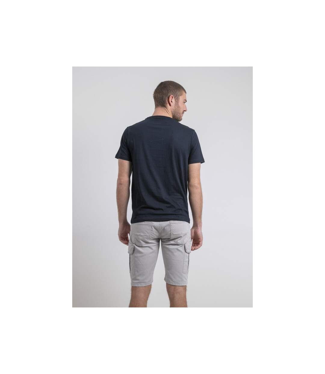 T-shirt col rond pur coton NAMATOU-2