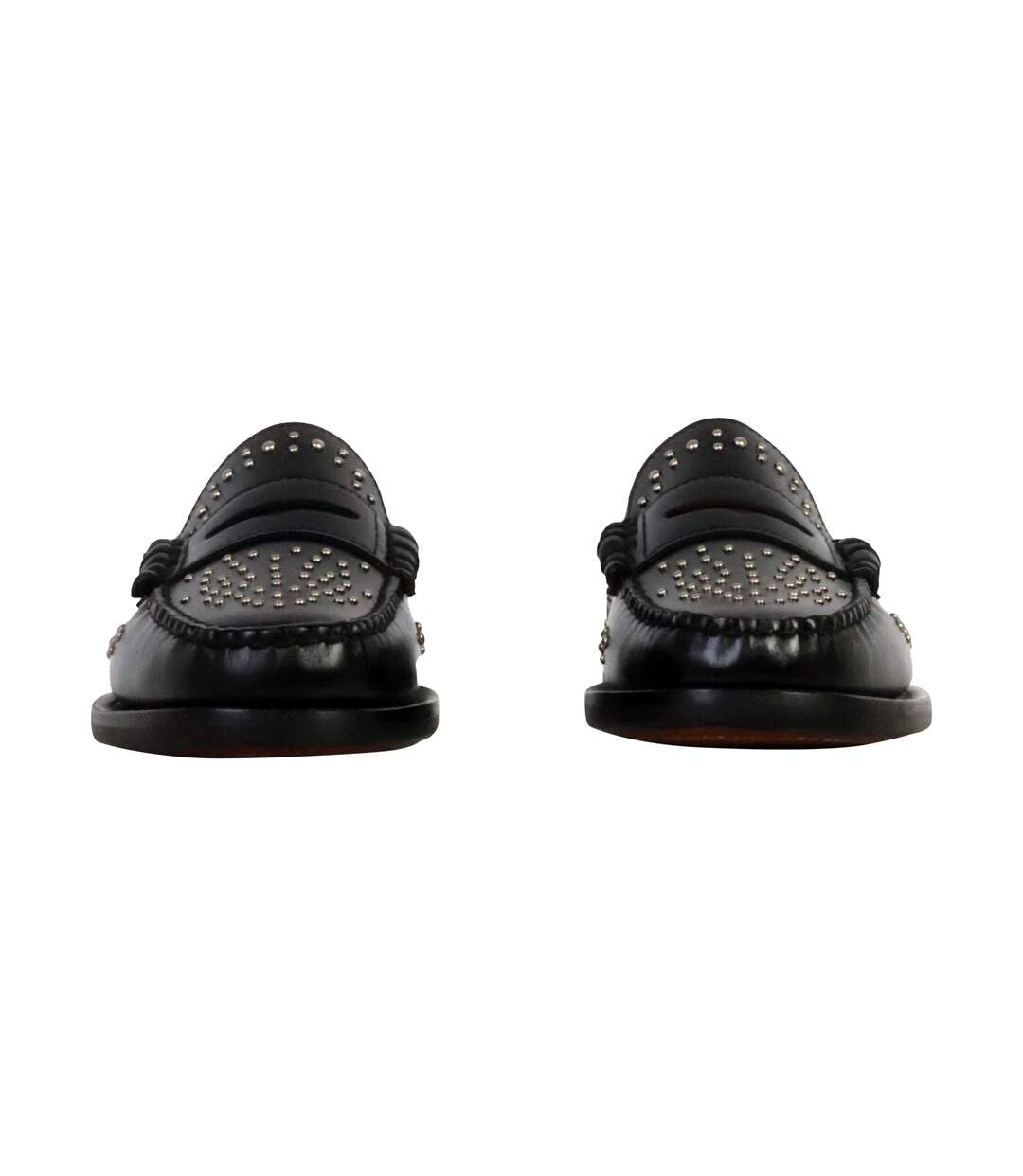 Derbie Cuir Sebago Docksides Dan Studs Woman-5