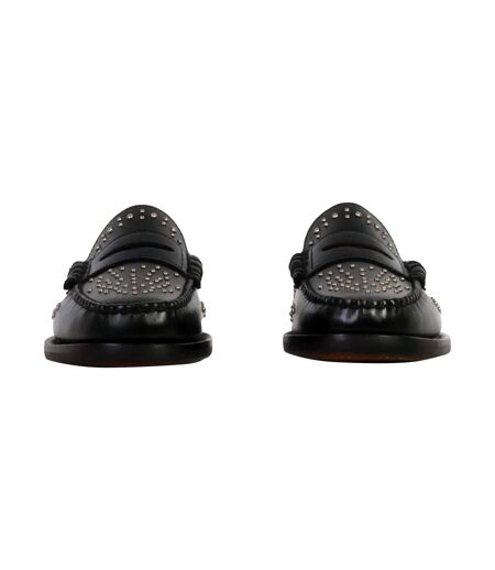 Derbie Cuir Sebago Docksides Dan Studs Woman