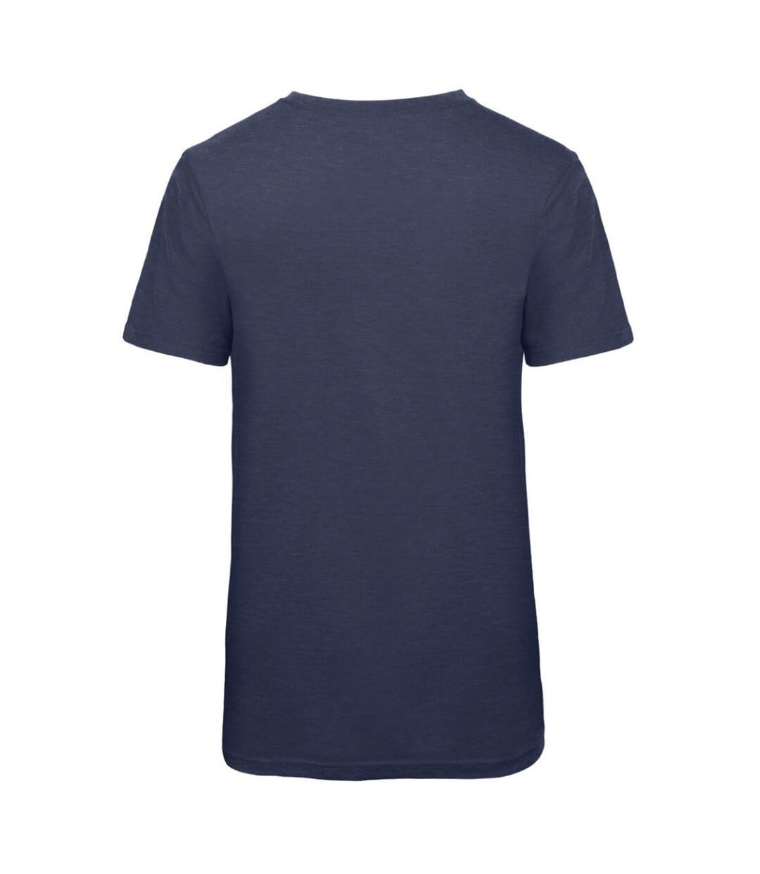 T-shirt homme bleu marine chiné B&C Favourite