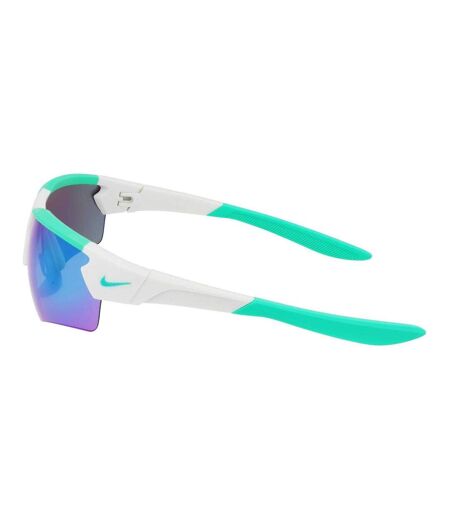 Lunettes De Soleil De Sport Motif/style Miroir Cloak Taille Unique Argenté Vert Nike