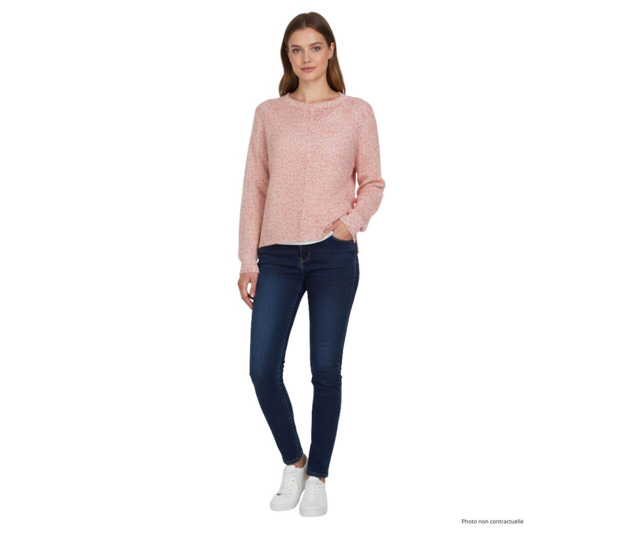 Pull maille fantaisie POLLY1-1