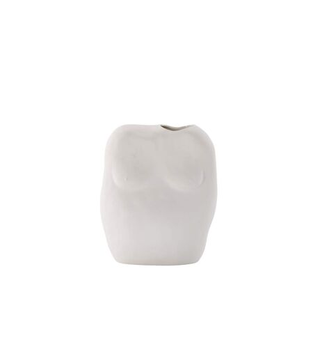 Vase Buste en Céramique Romie 28cm Blanc Cassé