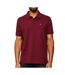 Polo bordeaux homme calvin klein jeans ss monogram pique-1