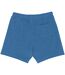 Native Spirit Mens Terry Towel Shorts (Riviera Blue) - UTPC6655
