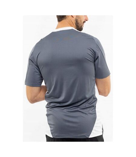 T-shirt Tiro Competition Homme Blanc Gris Adidas