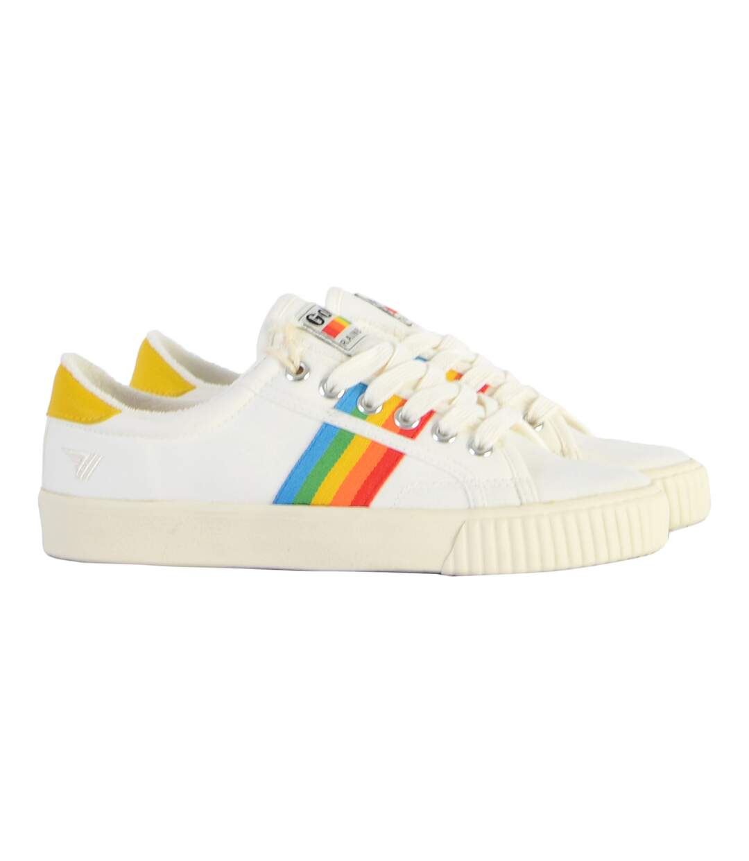 Basket Cuir Gola Mark Cox Rainbow-3