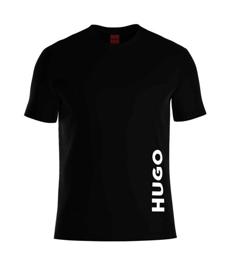T-shirt Motif/style Logo Homme Noir Hugo