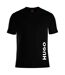 T-shirt Motif/style Logo Homme Noir Hugo-2