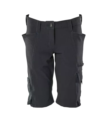 Mens Accelerate Work Shorts Dark Navy Mascot